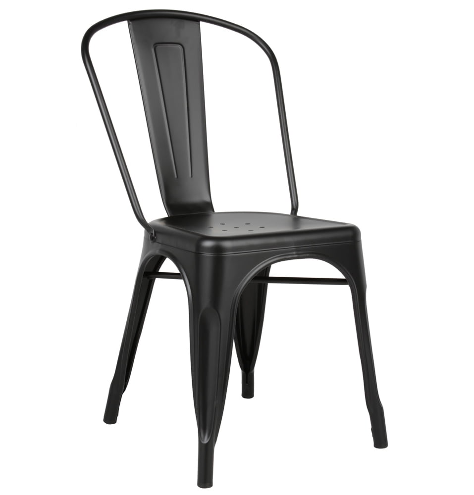 Silla Tolix negra standard - Imagen 3