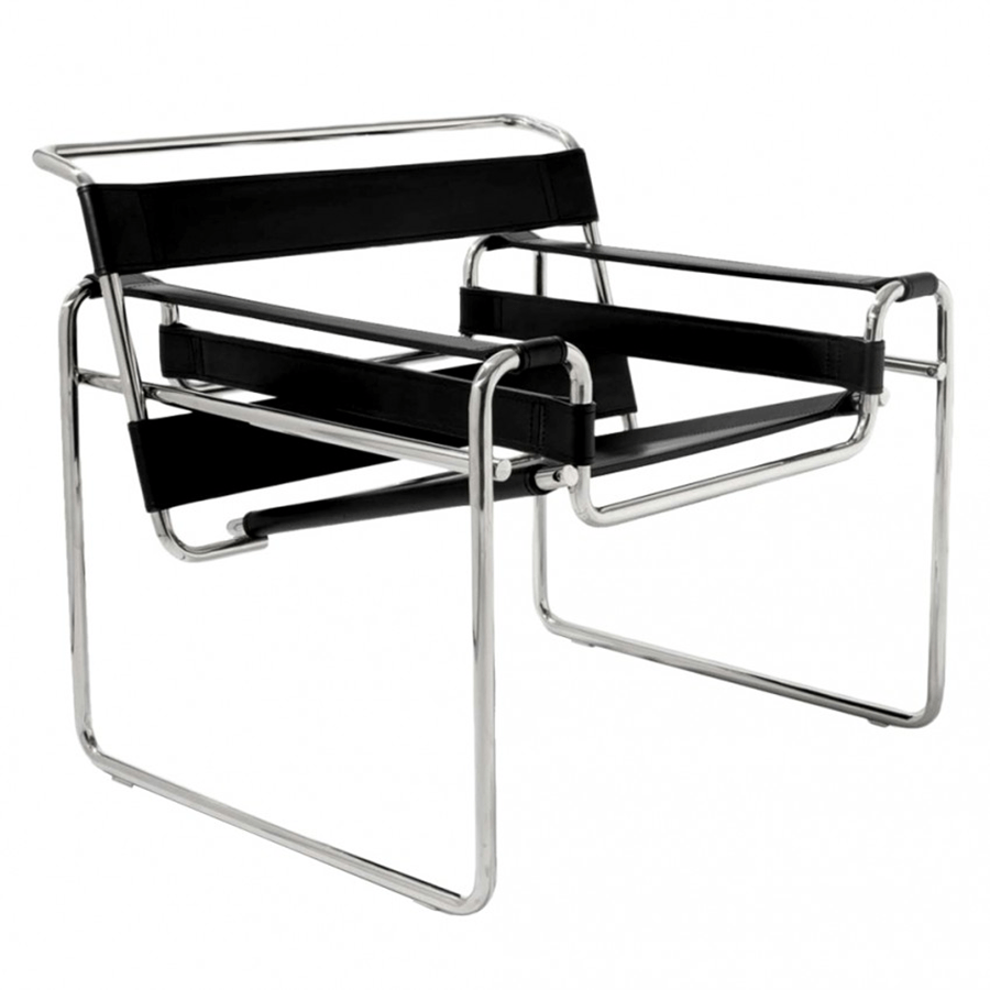 Silla Wassily negra