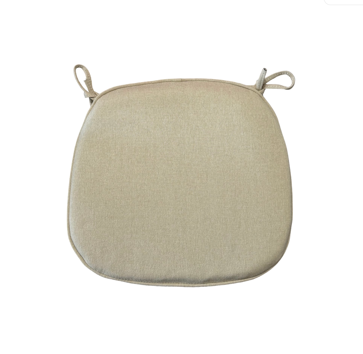 Cojín para silla cruceta beige