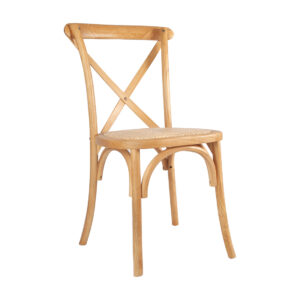 Silla Cruceta de madera apilable
