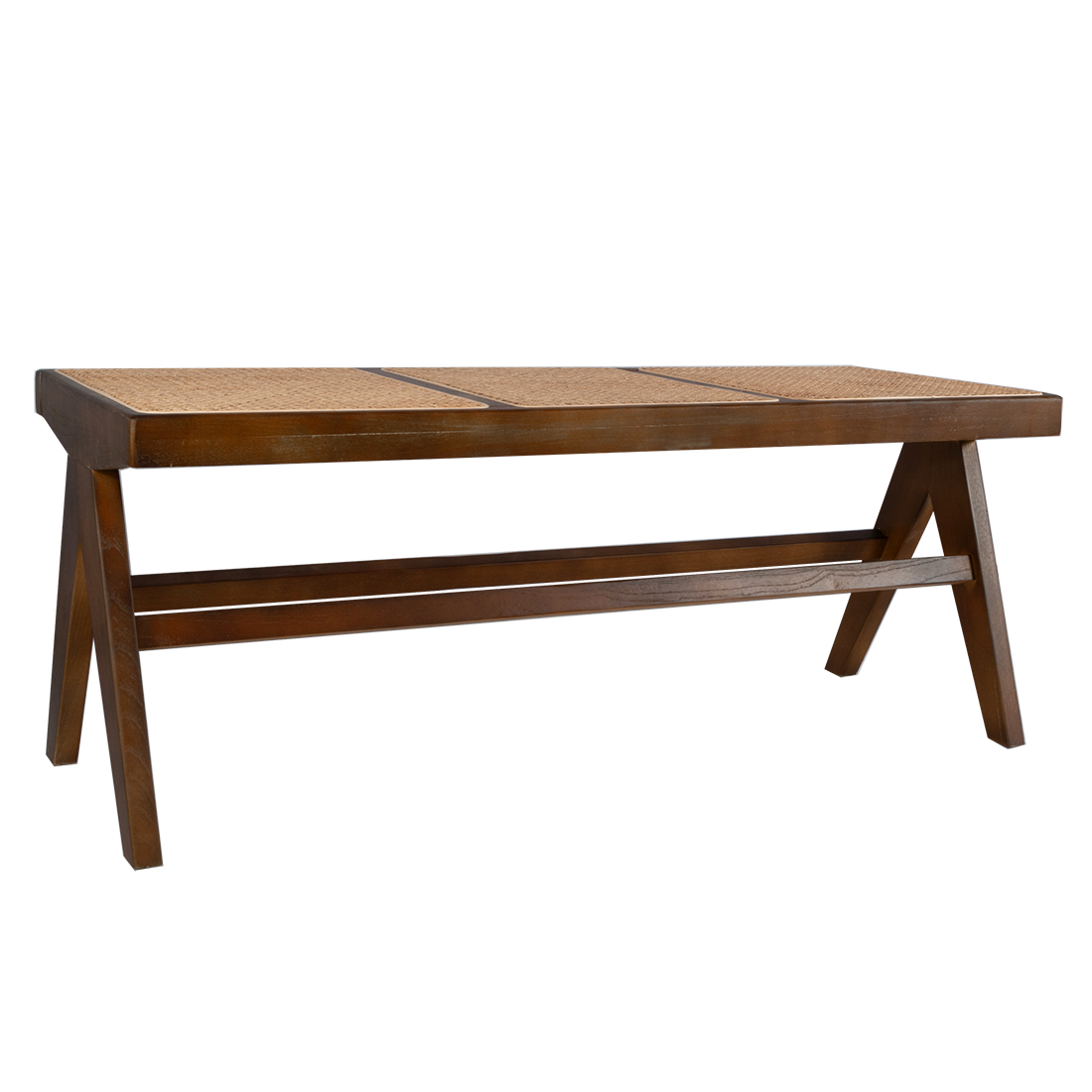 Banqueta Pierre Jeanneret brown