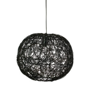 Lámpara colgante Praga negra