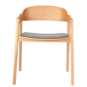 Silla Berlín Apoyabrazo asiento acolchado