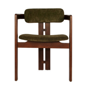 Sitial Norma asiento acolchado verde