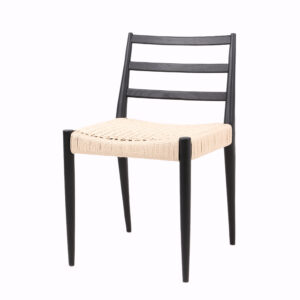 Silla Mara de madera negra