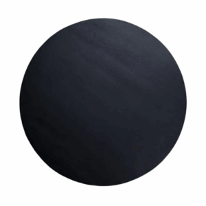Cubierta redonda mesa restaurante Negra 70 cm