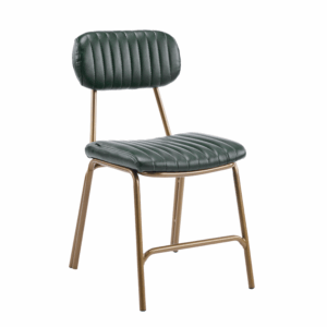 PREVENTA Silla Brooklyn vintage bronce & verde