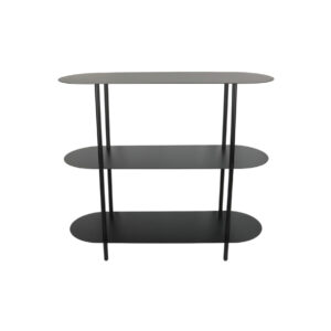 PREVENTA Estantería Bronx tres niveles negro