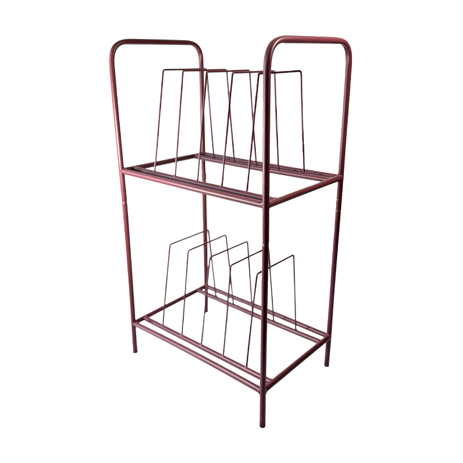 Portavinilos Seattle burdeo