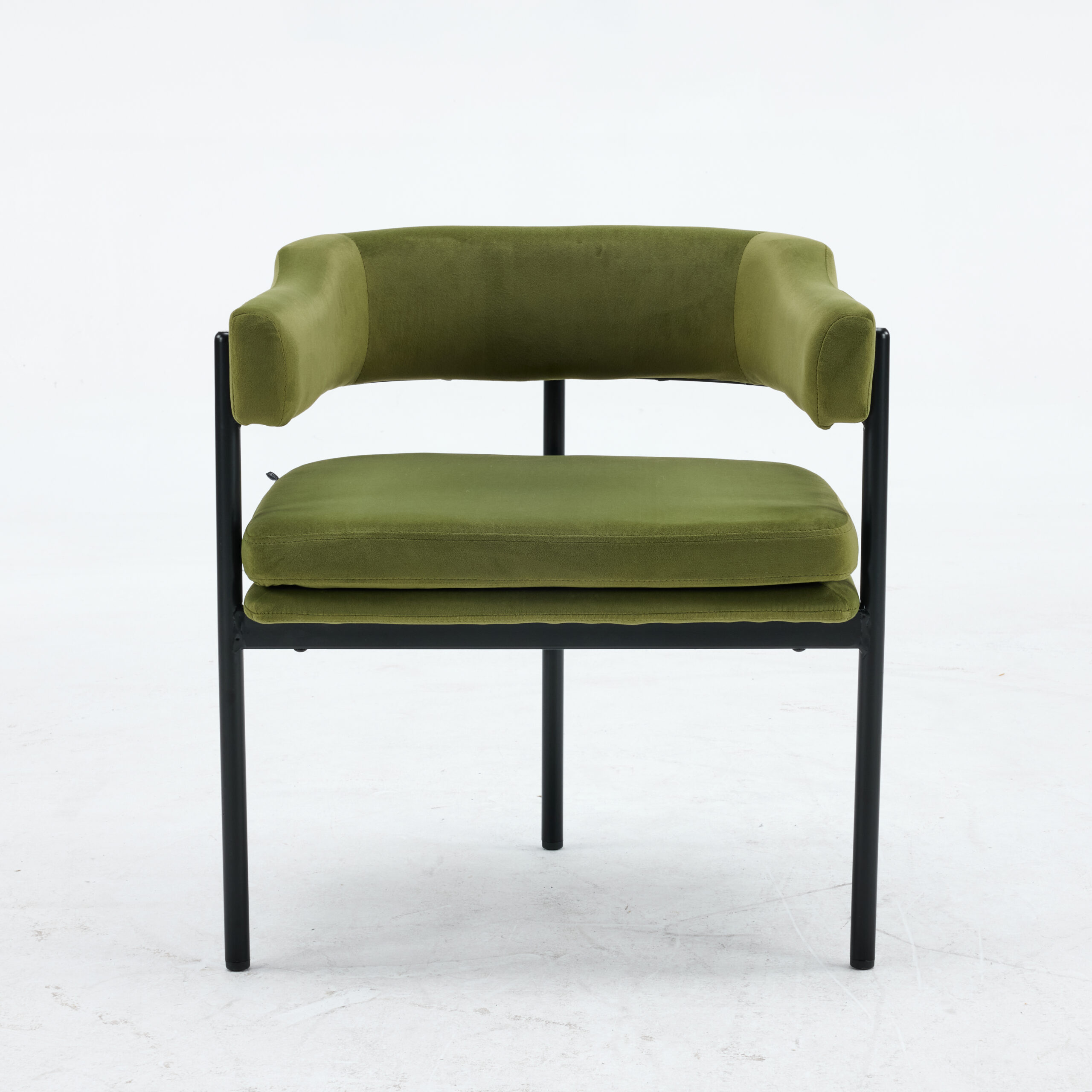 PREVENTA Sitial isabel asiento acolchado verde & negro - Imagen 2
