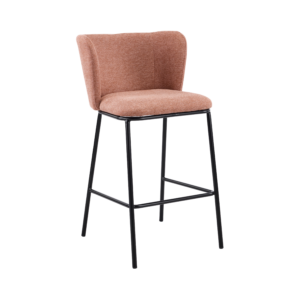 PREVENTA Taburete Amari Ocre & negro 66 cm