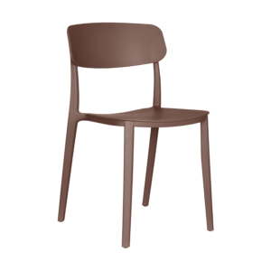 PREVENTA Silla Río Café polipropileno