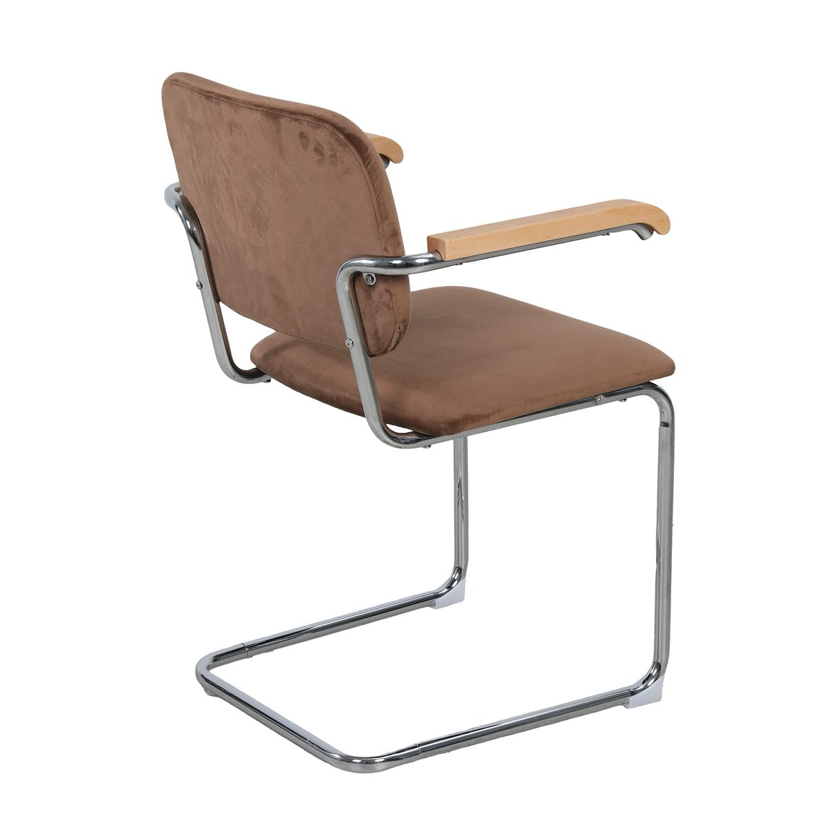 PREVENTA Silla Walker Café Moka con apoyabrazos de madera. - Imagen 3
