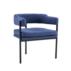 PREVENTA Sitial isabel asiento acolchado Azul & negro